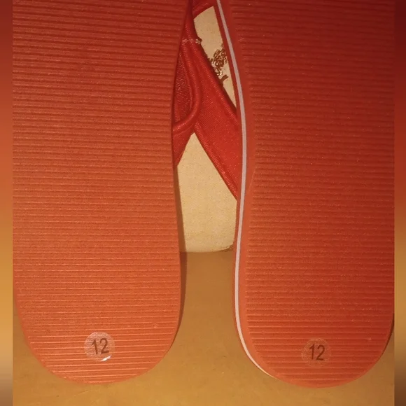 True Religion Red Flip Flops - Picture 7 of 7